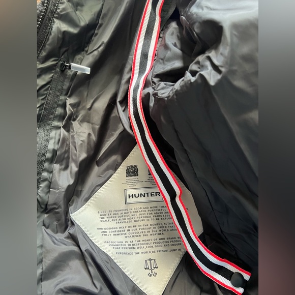 HUNTER  WANDERER SHERPA PUFFER Jacket - Black Size XL - Picture 8 of 11